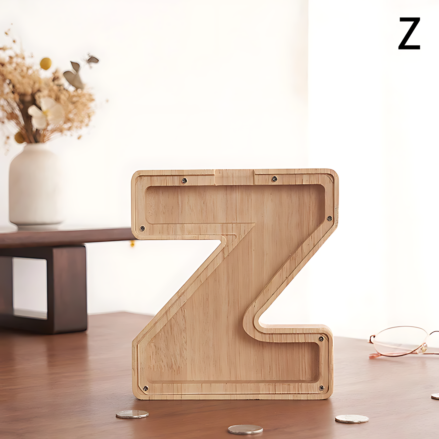 Custom Wood Letter Bank